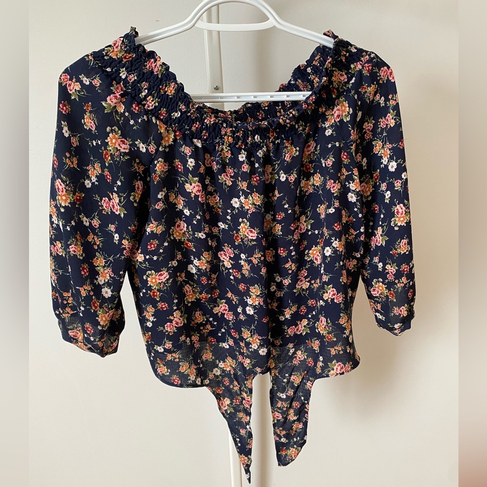 Off shoulder blouse